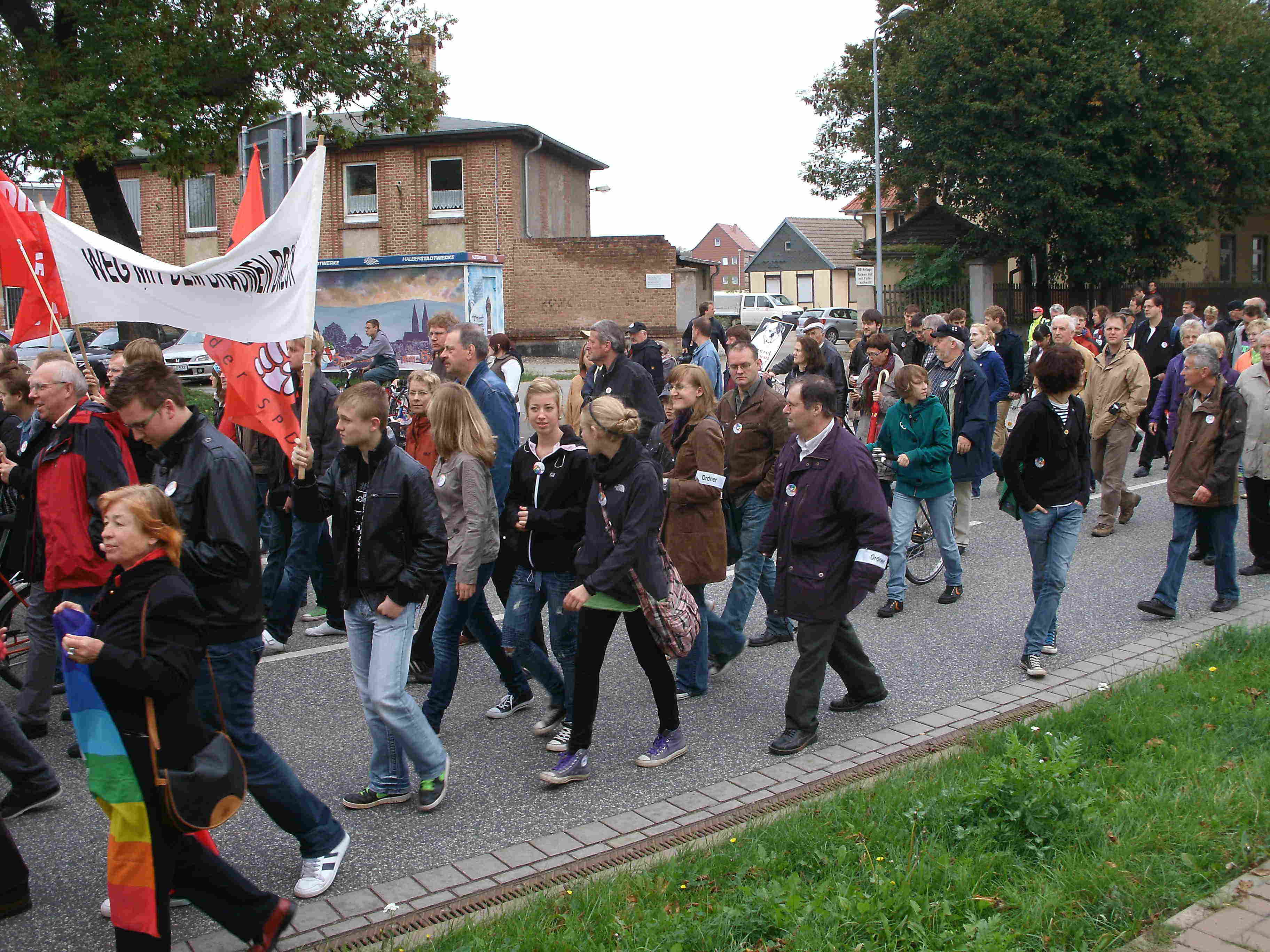 Gegendemo am 2.Oktober 2010